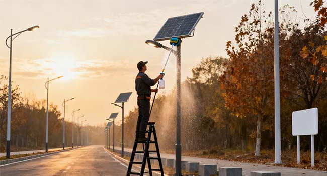 solar street lights